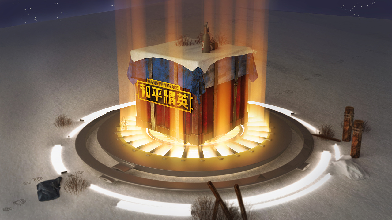 和平精英|三维|场景|沫陌人 - 原创作品 - 站酷 (zcool)