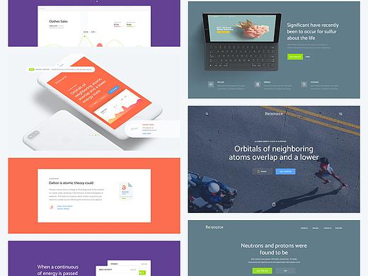 150個用于Web服務(wù)的高質(zhì)量UI / UX工具包（個人主頁-ZMjgxMTExNTI=） - 軟件界面 - 站酷設(shè)計師淡其素雅原創(chuàng)素材 - 站酷ZCOOL