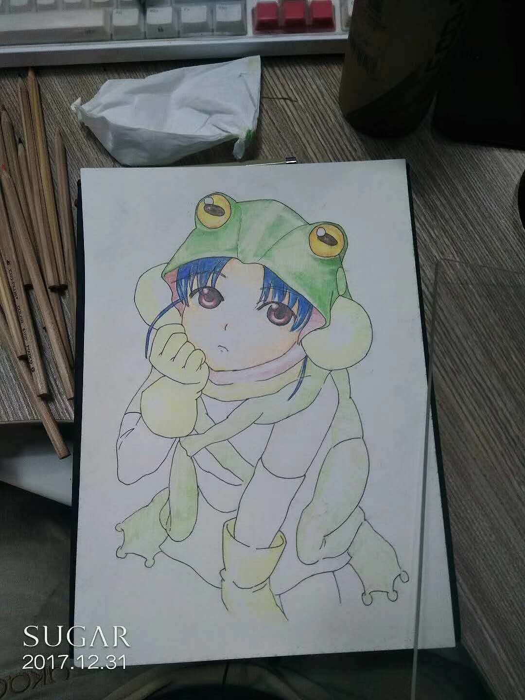 临摹《比宇宙更远的地方》