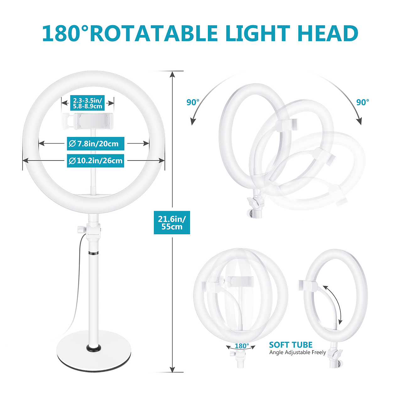10寸 USB LED大号环形灯（白色）（图ZMTYyNjk4MjA4） - 电子产品 - 站酷设计师Finish灬辉原创素材 - 站酷ZCOOL
