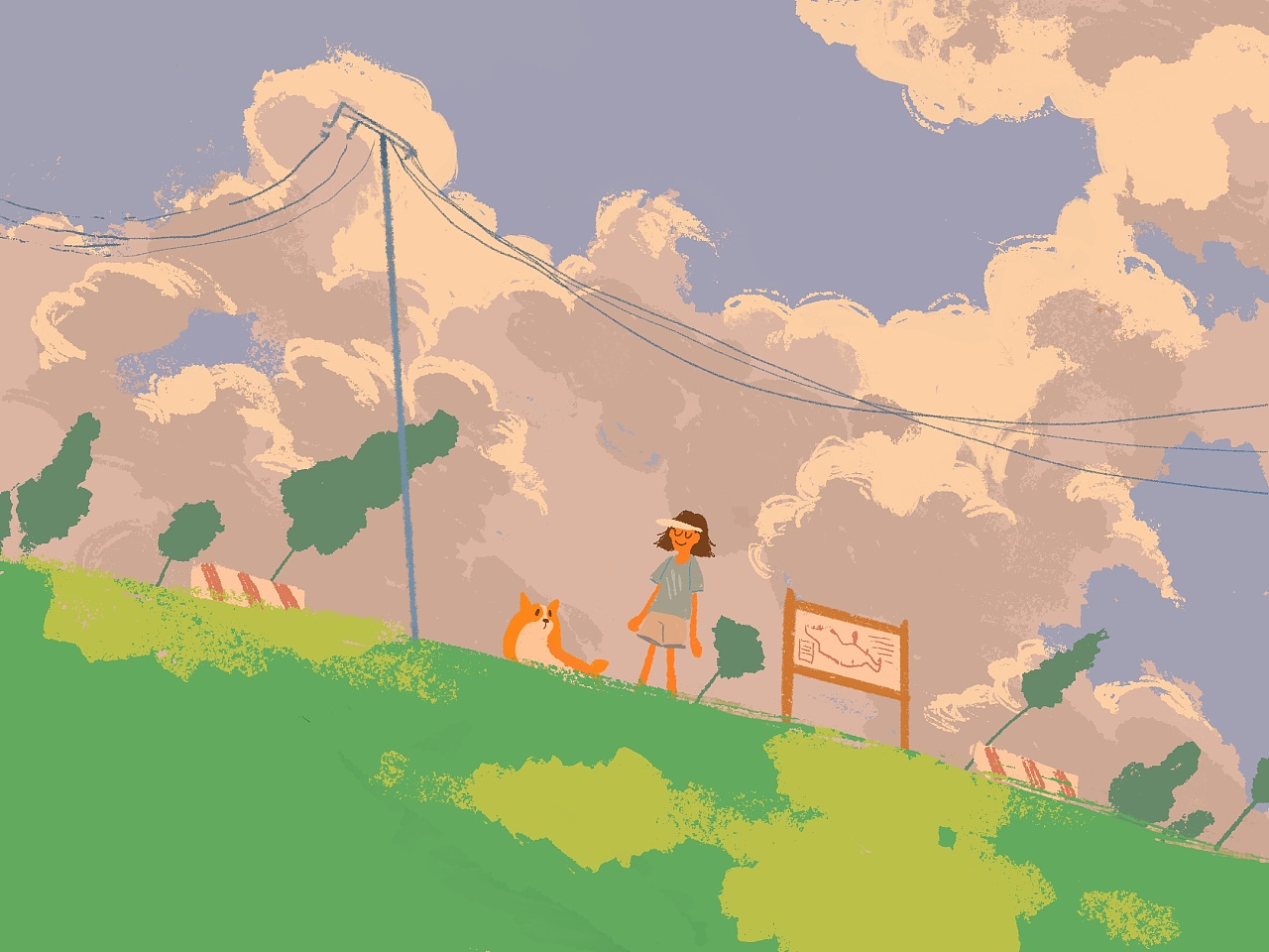 《悠长的下午》