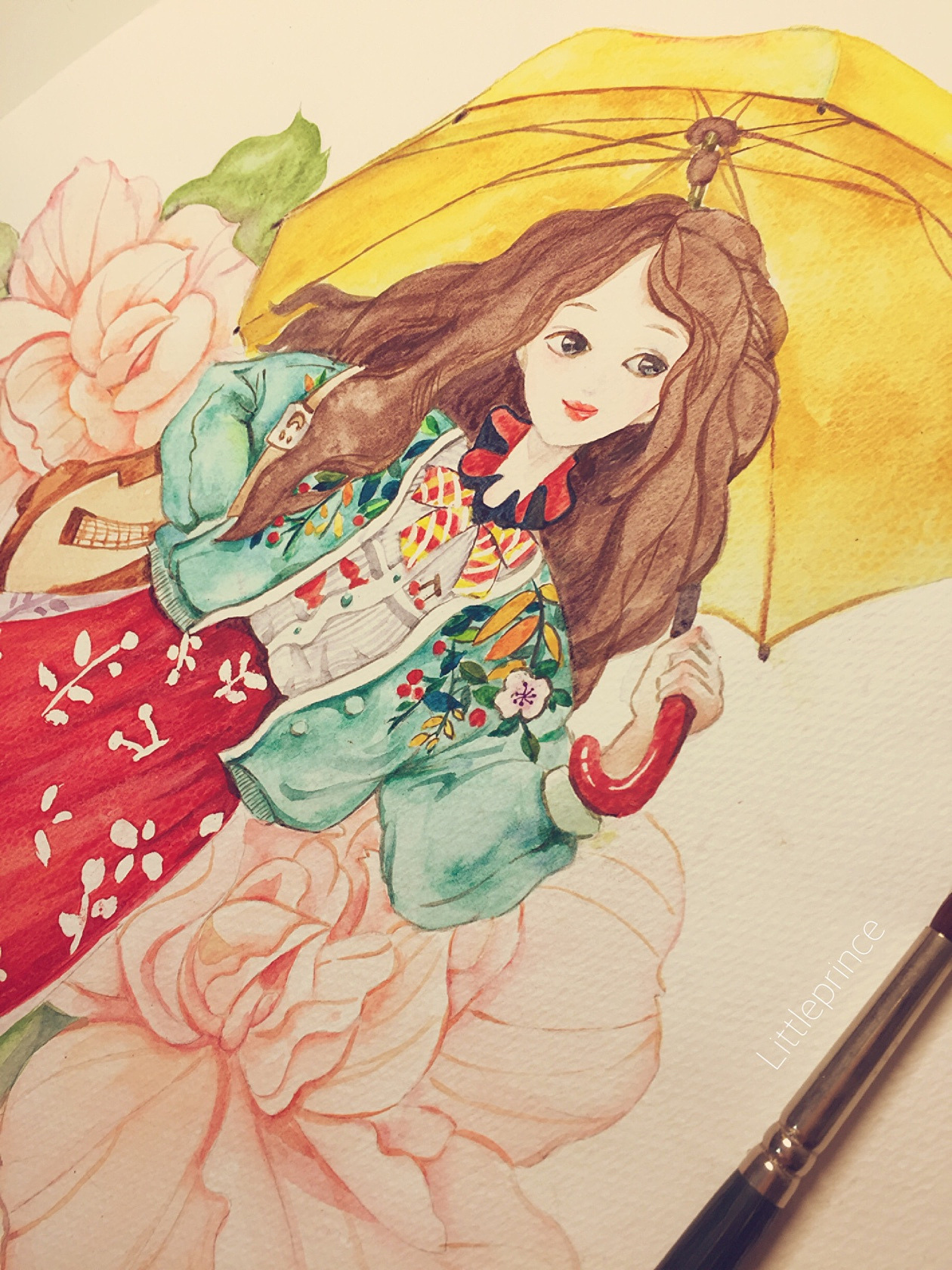 下雨天了怎么办，好想你（图ZMjk1MDc4OTI=） - 创作习作 - 站酷设计师小王子514原创素材 - 站酷ZCOOL