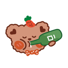 bobo兔子熊ip卡通形象设计表情包（图ZMjU1OTQ5MDAw） - 商业插画 - 站酷设计师阿茹生肖IP原创素材 - 站酷ZCOOL