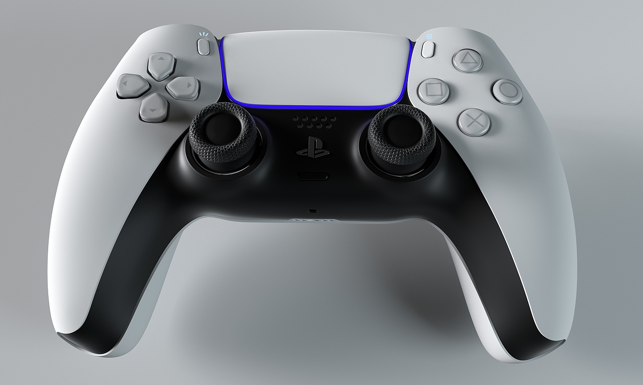 ps5手柄渲染（图ZMjg2Mjc0NDAw） - 产品 - 站酷设计师达不溜33原创素材 - 站酷ZCOOL