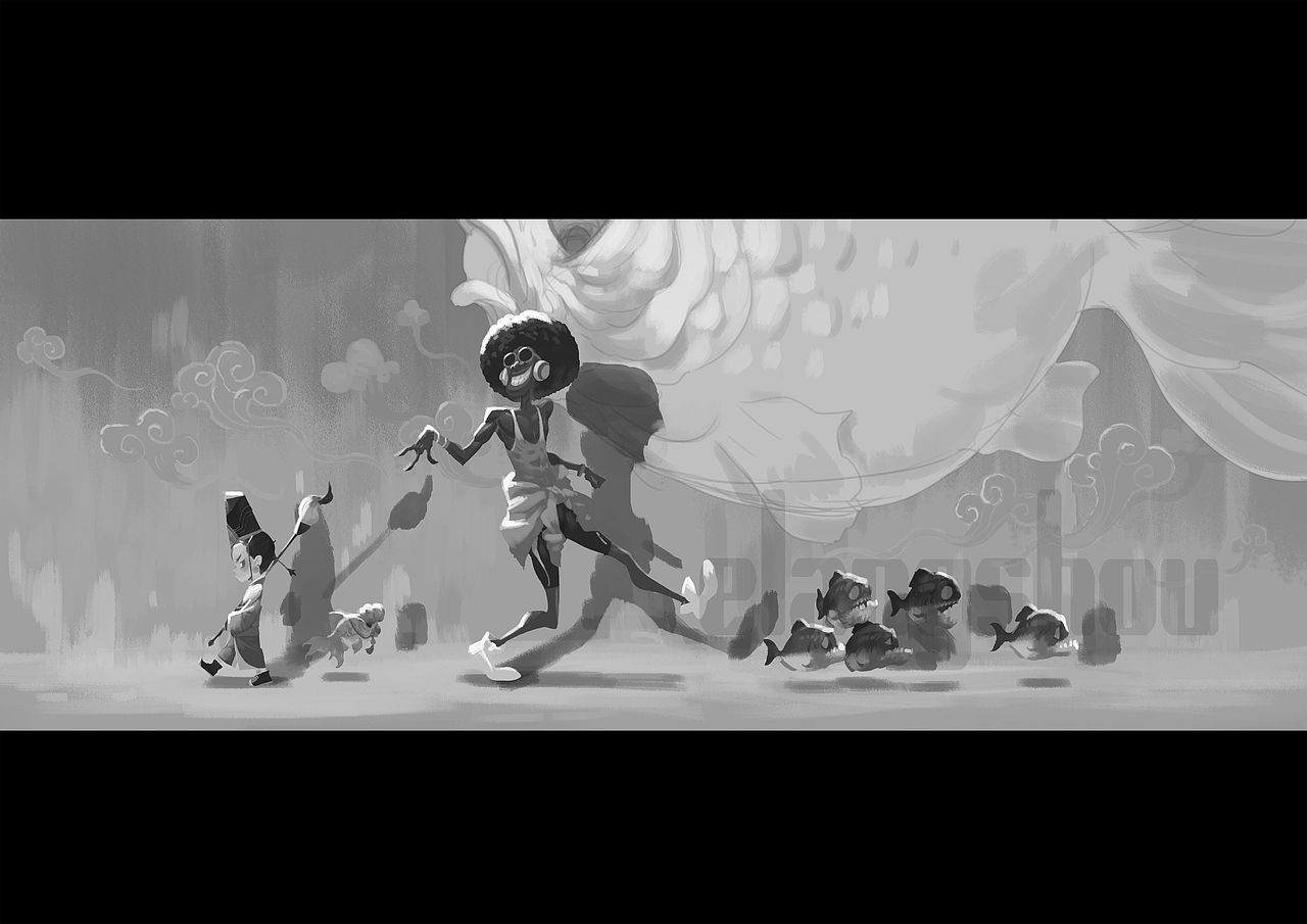 嘲笑（图ZMjE2NTI1OTk2） - 创作习作 - 站酷设计师饿狼首原创素材 - 站酷ZCOOL