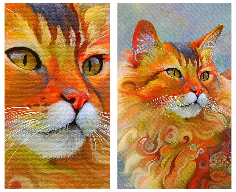 动物系列装饰画-vol.02 [月光森林]