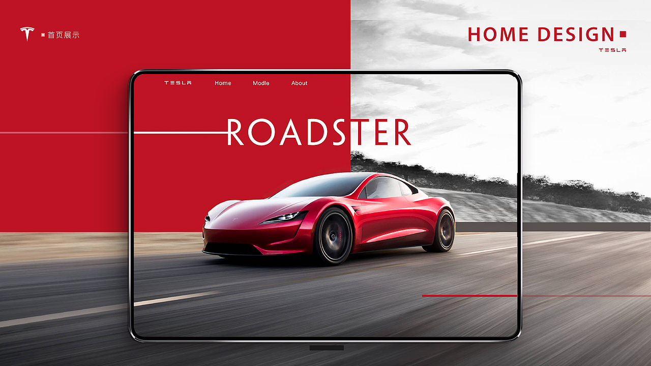 Tesla(特斯拉)·网页设计