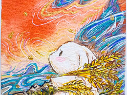 瑞兔迎春  头像绘制