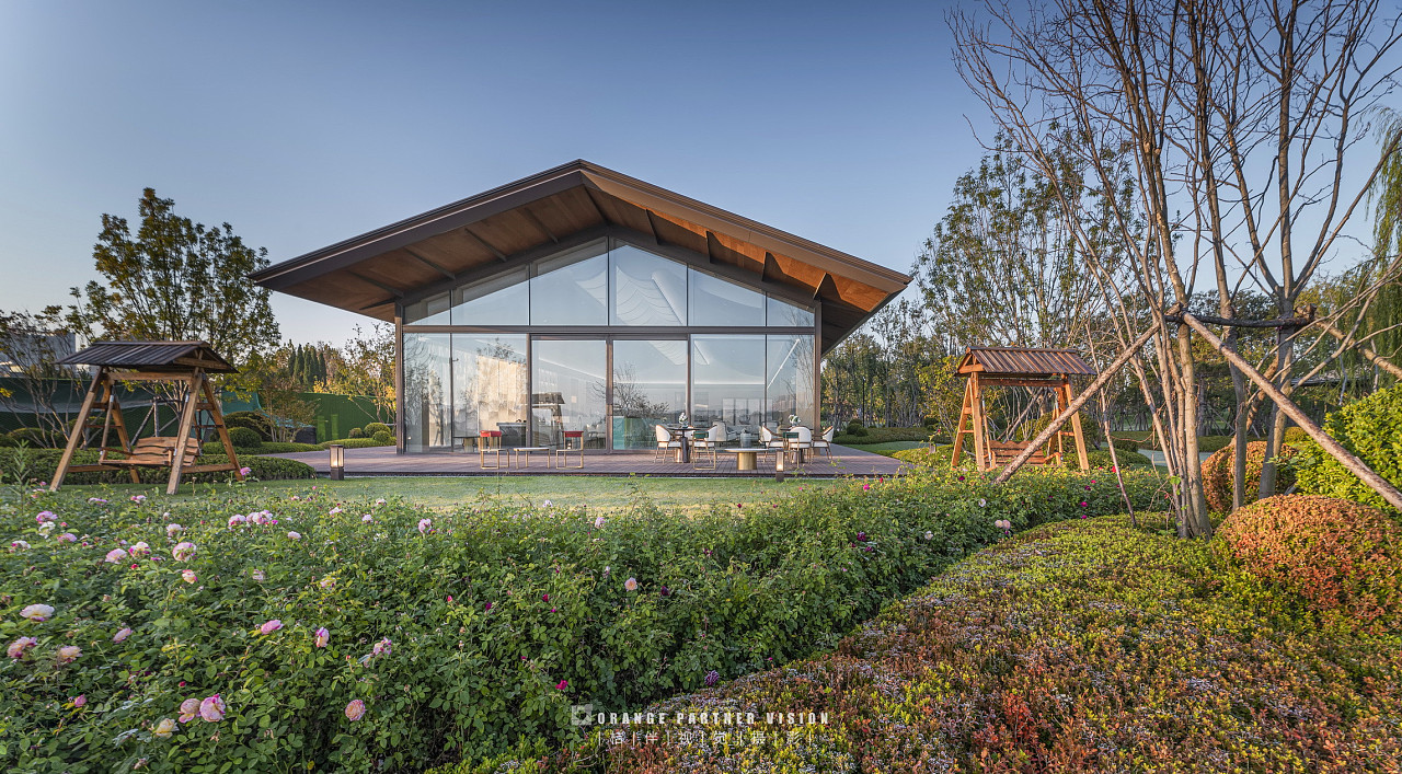 景观摄影:大连融创御西湖 / 桔伴视觉