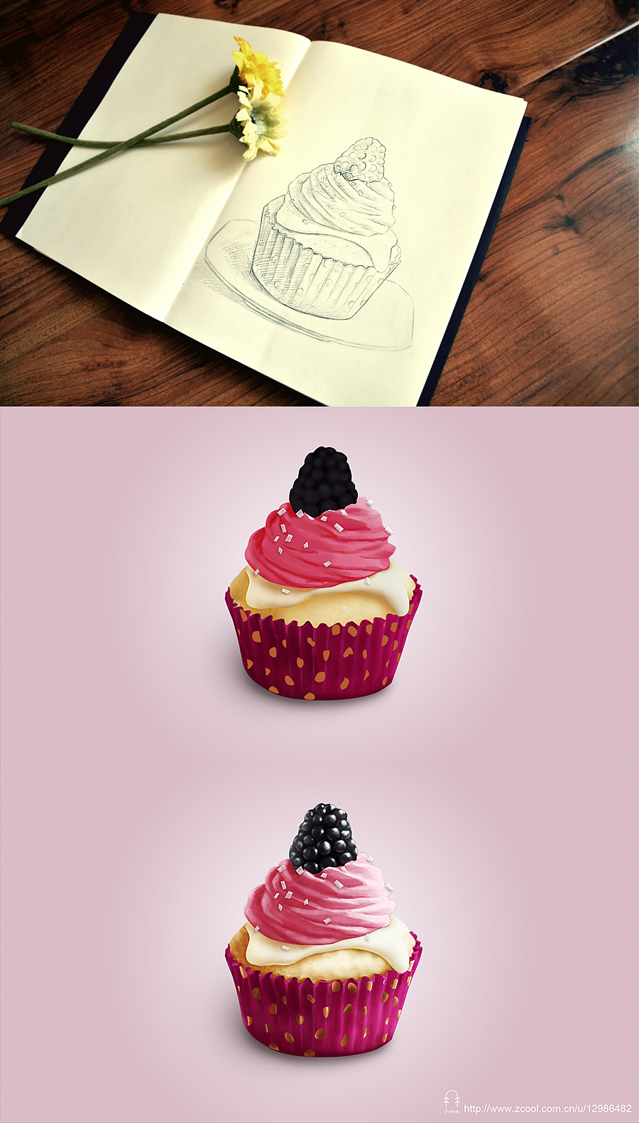 学生的超写实作业05（图ZMjQyNTE2NjQ=） - 图标 - 站酷设计师又见章鱼哥原创素材 - 站酷ZCOOL