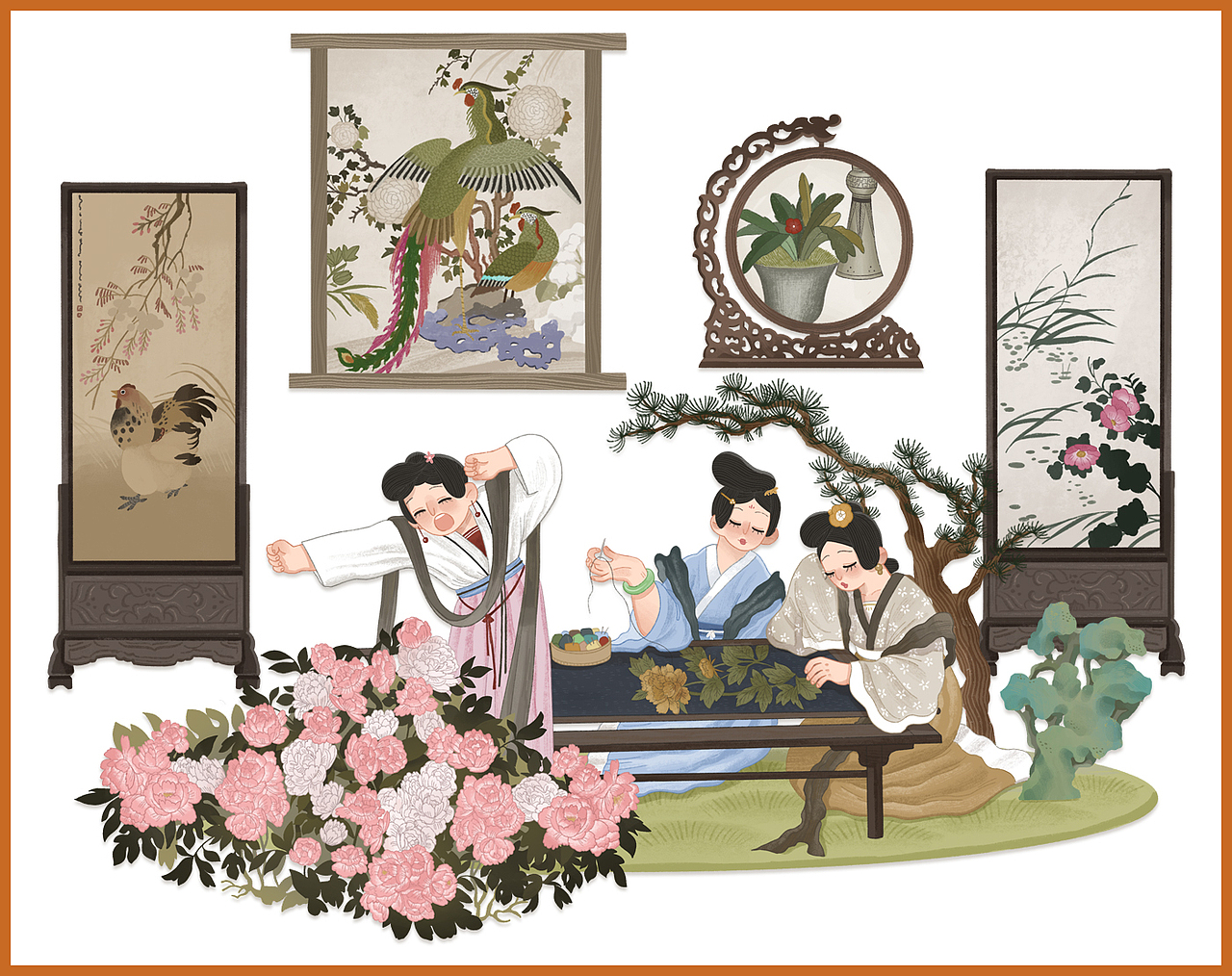 【了不起的中国人】 部分（图ZMjUyOTYzNjg4） - 绘本 - 站酷设计师Jillyan原创素材 - 站酷ZCOOL