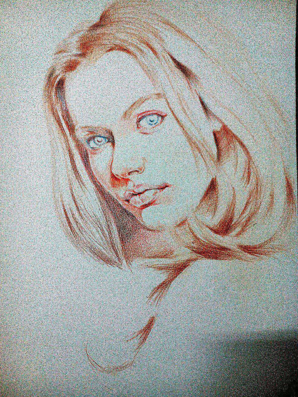 彩铅人像（图ZMjUzMzYxNTUy） - 绘画 - 站酷设计师whoyou123原创素材 - 站酷ZCOOL