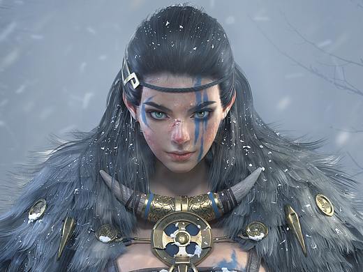 维京女性制作