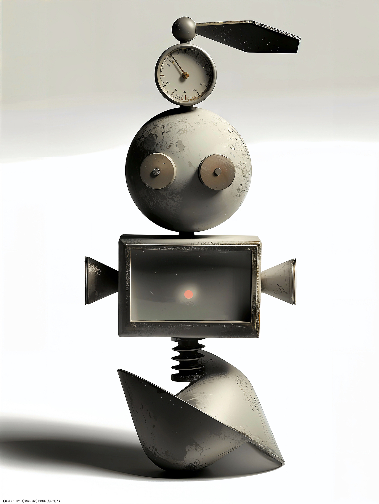 Abstraction🤖 抽象主义机器人（图ZMzYyNTczNTcy） - IP形象 - 站酷设计师墙角石设计工作室原创素材 - 站酷ZCOOL