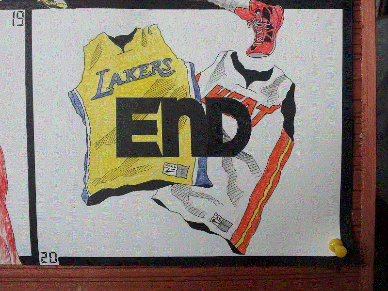 詹姆斯科比对战