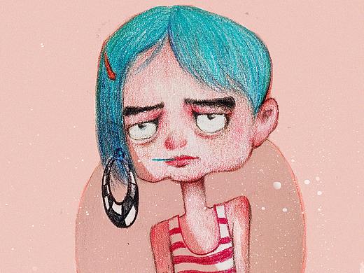 酷妞（個(gè)人主頁-ZNDk5NzEwNDA=） - 商業(yè)插畫 - 站酷設(shè)計(jì)師演喬原創(chuàng)素材 - 站酷ZCOOL