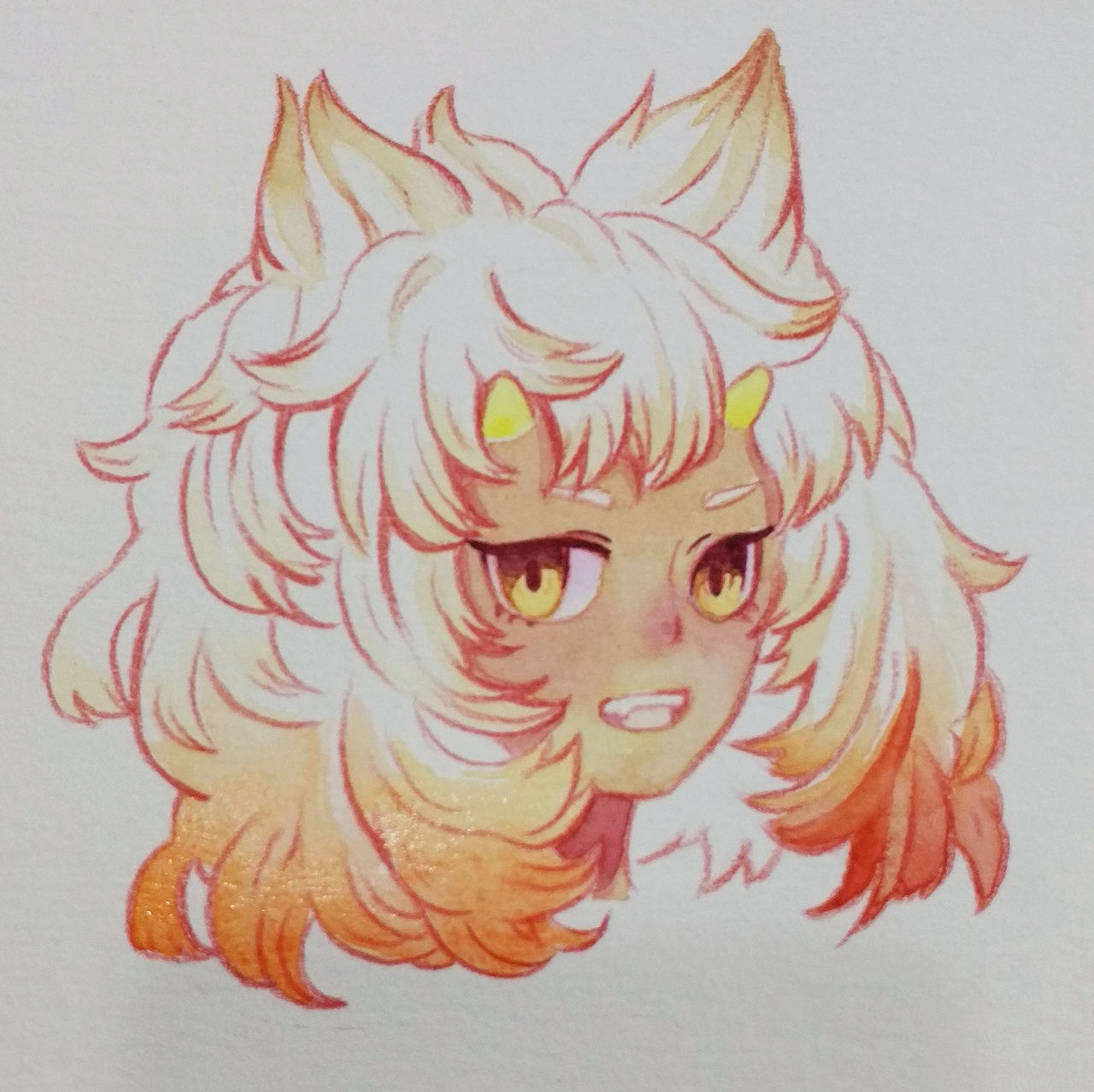 换了纸，临摹一张大神作品。（图ZMTI5OTcxNDIw） - 创作习作 - 站酷设计师羁漆吸原创素材 - 站酷ZCOOL