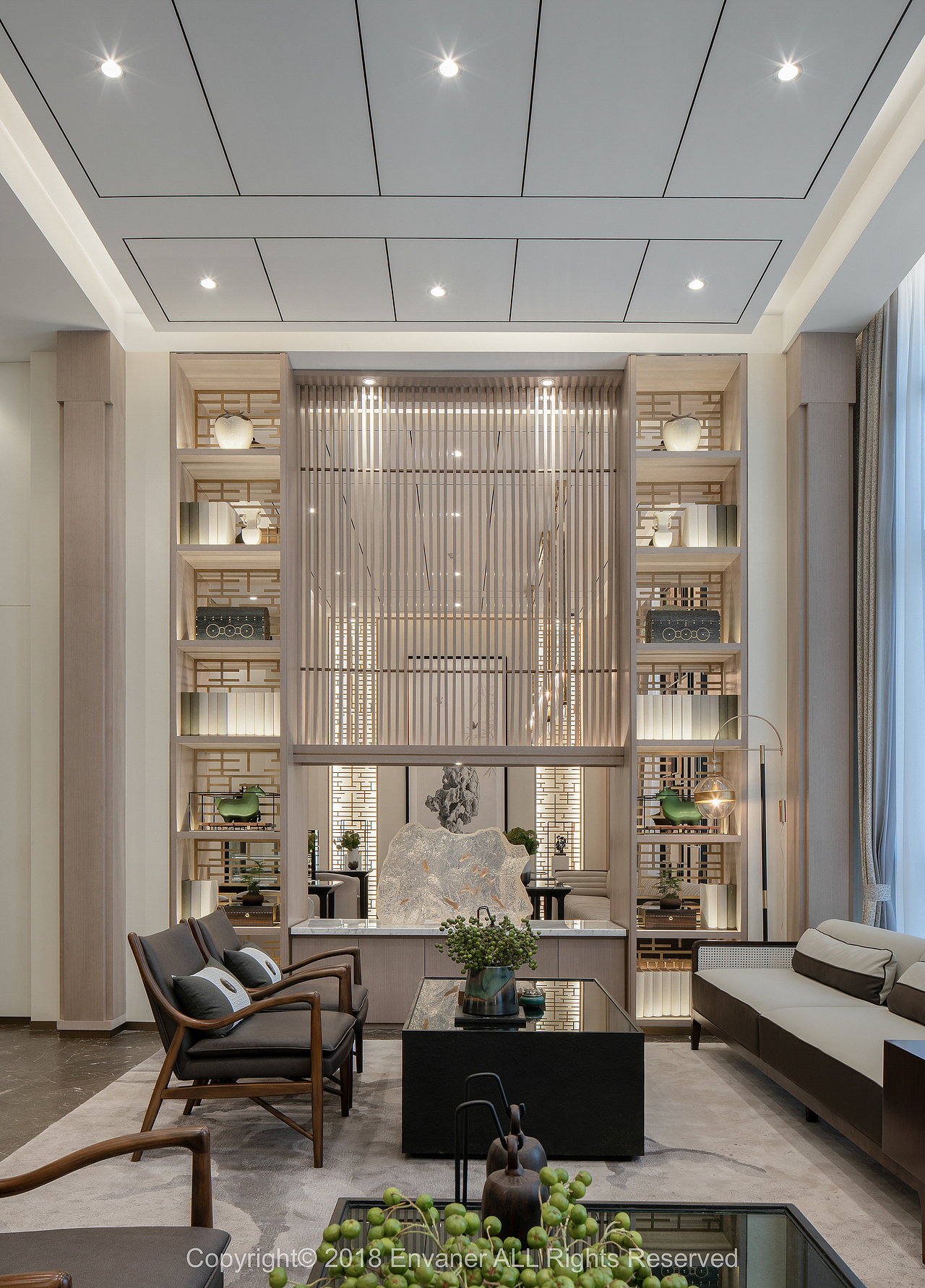 【恩万建筑摄影】天津世贸国风雅颂售楼处（图ZMTI2NzQ4NzU2） - 环境/建筑摄影 - 站酷设计师ENVSTU原创素材 - 站酷ZCOOL