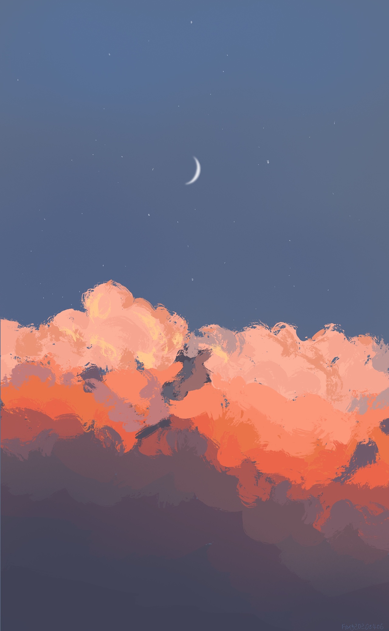 云朵插图|插画|创作习作|圈圈想转圈圈 - 原创作品 - 站酷 (zcool)