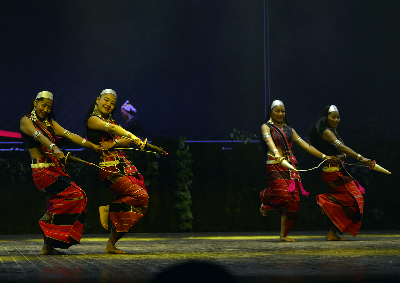 摄影 舞台 舞蹈 佤族 纪实 舞台灯光