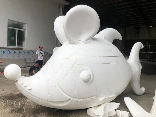 广东海洋公园不锈钢动物雕塑专业订制厂家
