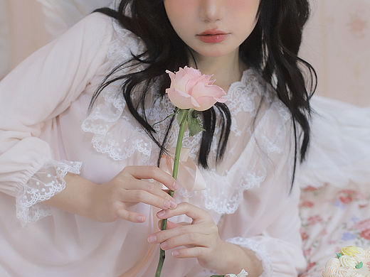 冬日室内写真 | 粉色少女心