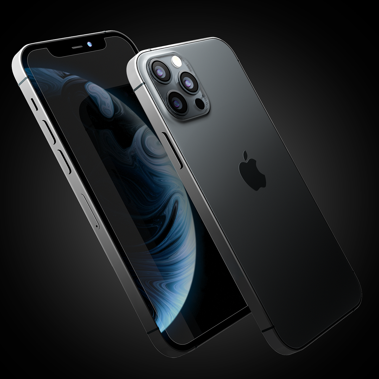 苹果13 pro max三维产品PiKaHuan_临摹作品站酷ZCOOL