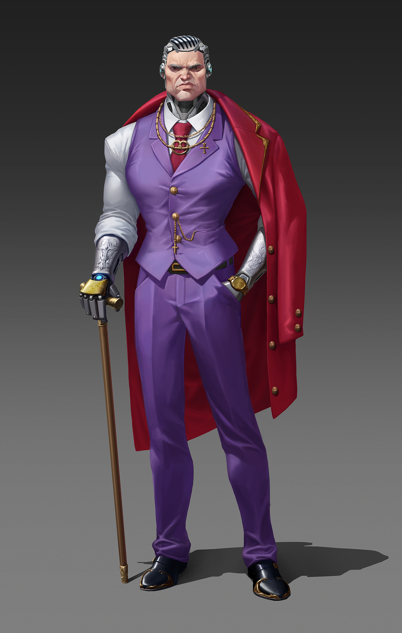 赛博朋克黑帮老大