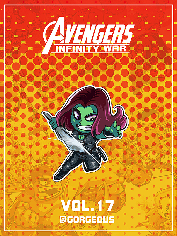 《复仇者联盟：无限战争》 系列三（图ZMTE0MjM5OTI0） - 商业插画 - 站酷设计师GORGEOUS_高三欠原创素材 - 站酷ZCOOL