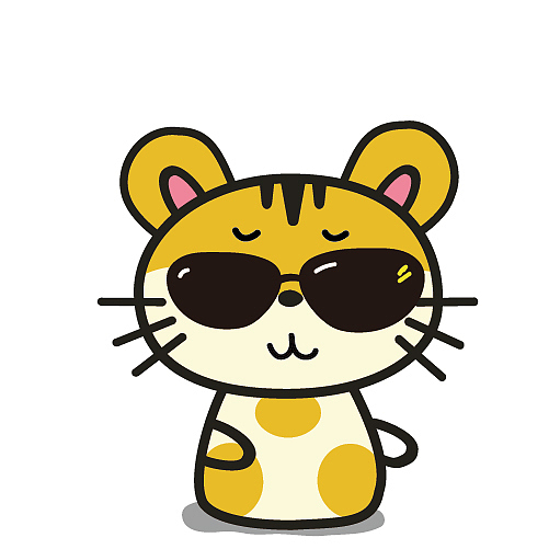表情包——小橘猫