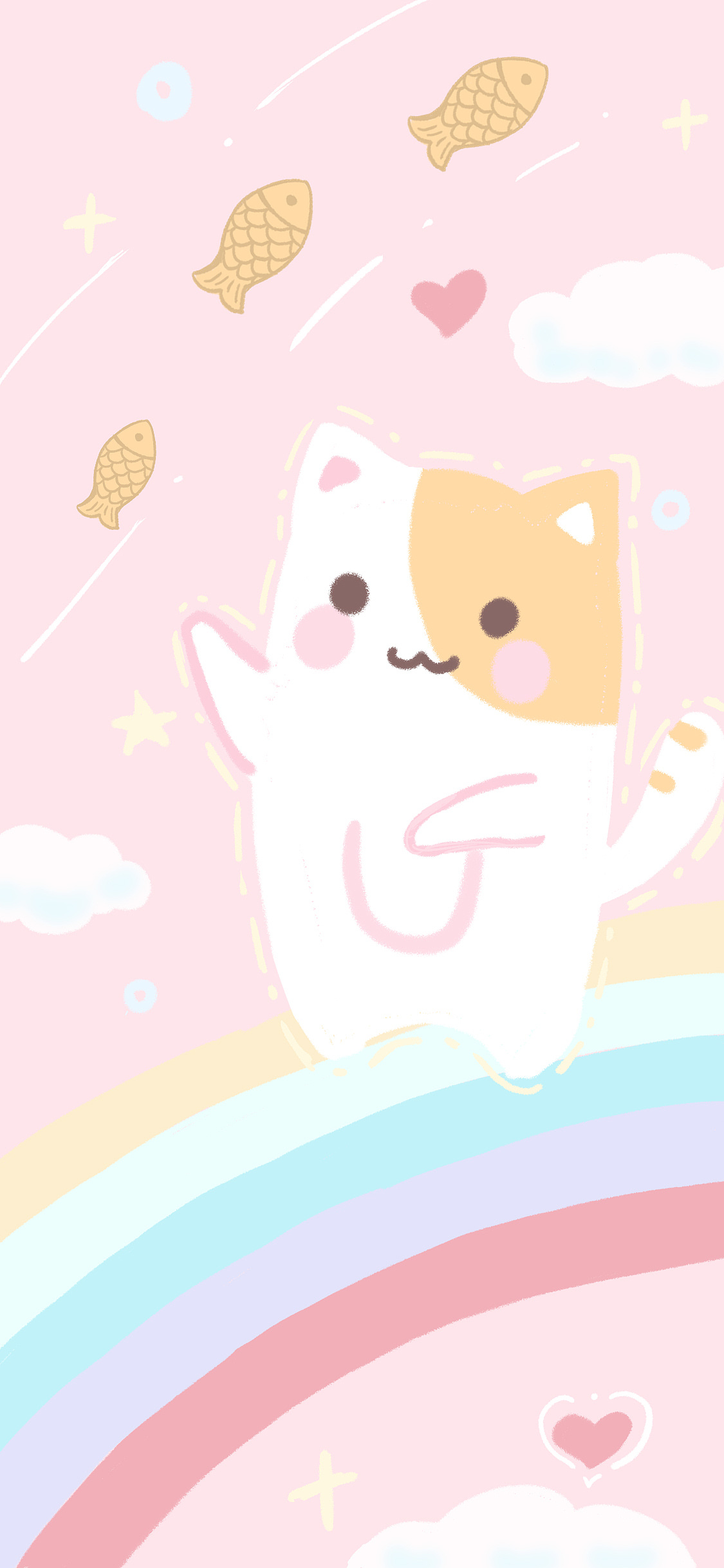 可爱小清新卡通小动物手机主题壁纸