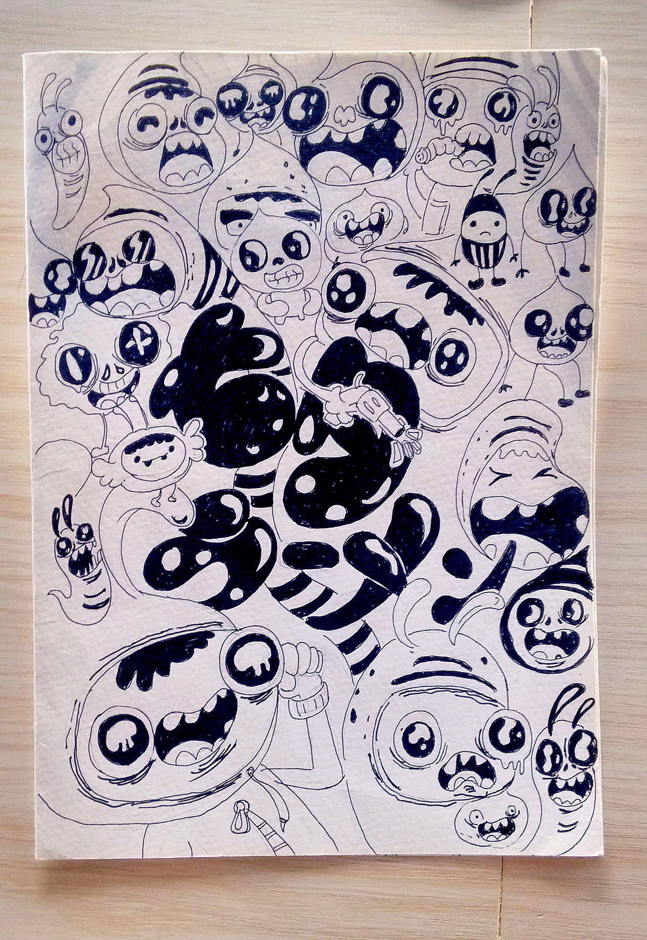 插画元素仿形练习