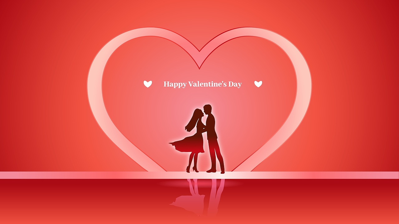 情人节520七夕情侣主题插画