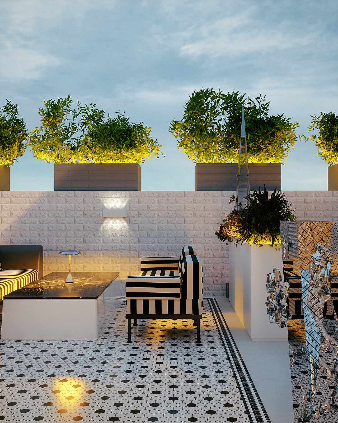 露天小酒吧（图ZMzY2NDI3Mzgw） - 家装设计 - 站酷设计师鸿烨表现原创素材 - 站酷ZCOOL