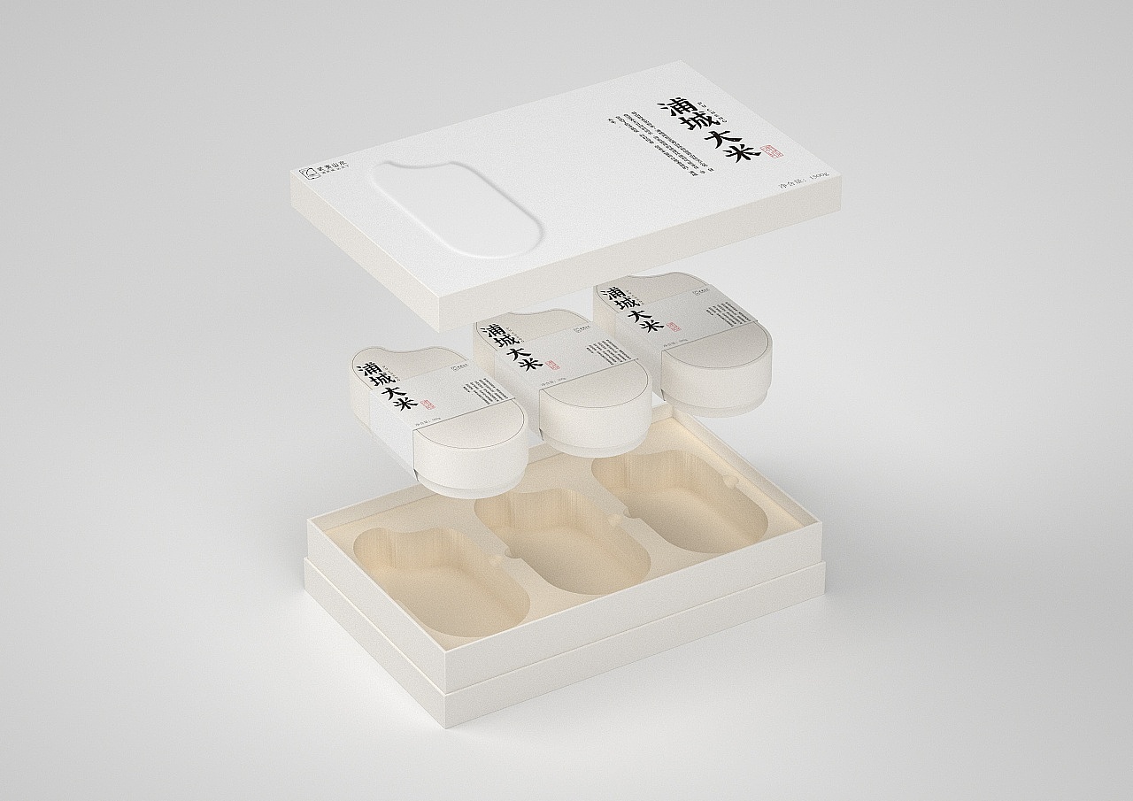 农产品礼盒设计/大米包装设计（图ZMzE0MzA5ODgw） - 包装 - 站酷设计师THRE3原创素材 - 站酷ZCOOL