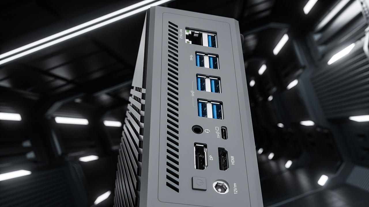 产品渲染(迷你电脑)