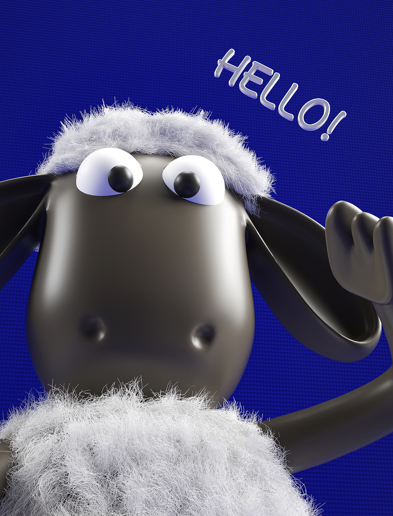 C4D卡通IP-小羊肖恩（图ZMzAwMTU2Mjg0） - 人物/生物 - 站酷设计师吃土豆不吃土豆皮原创素材 - 站酷ZCOOL