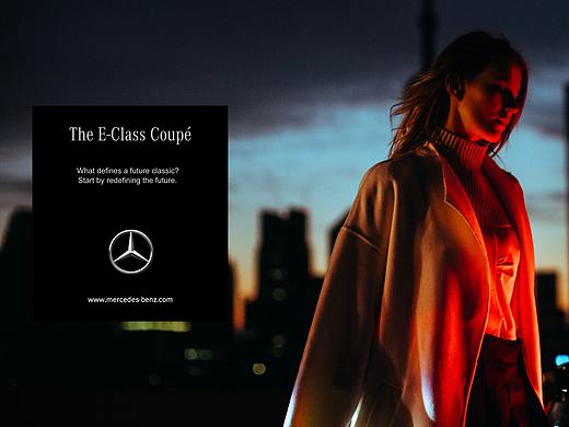 Mercedes-Benz奔驰E-coupe平面拍摄