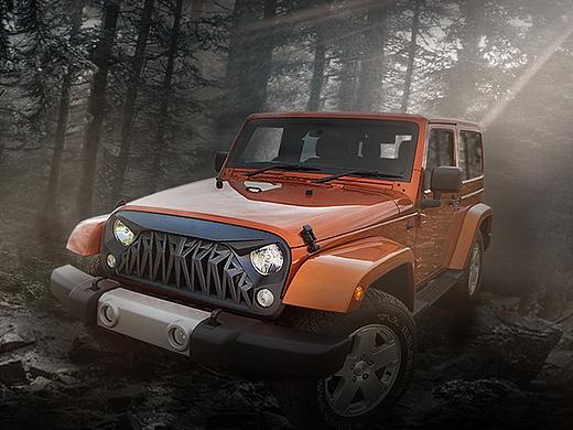 JEEP改装中网海报合成（个人主页-ZNTcxMzg4MDA=） - 宣传物料 - 站酷设计师哪啊naa原创素材 - 站酷ZCOOL