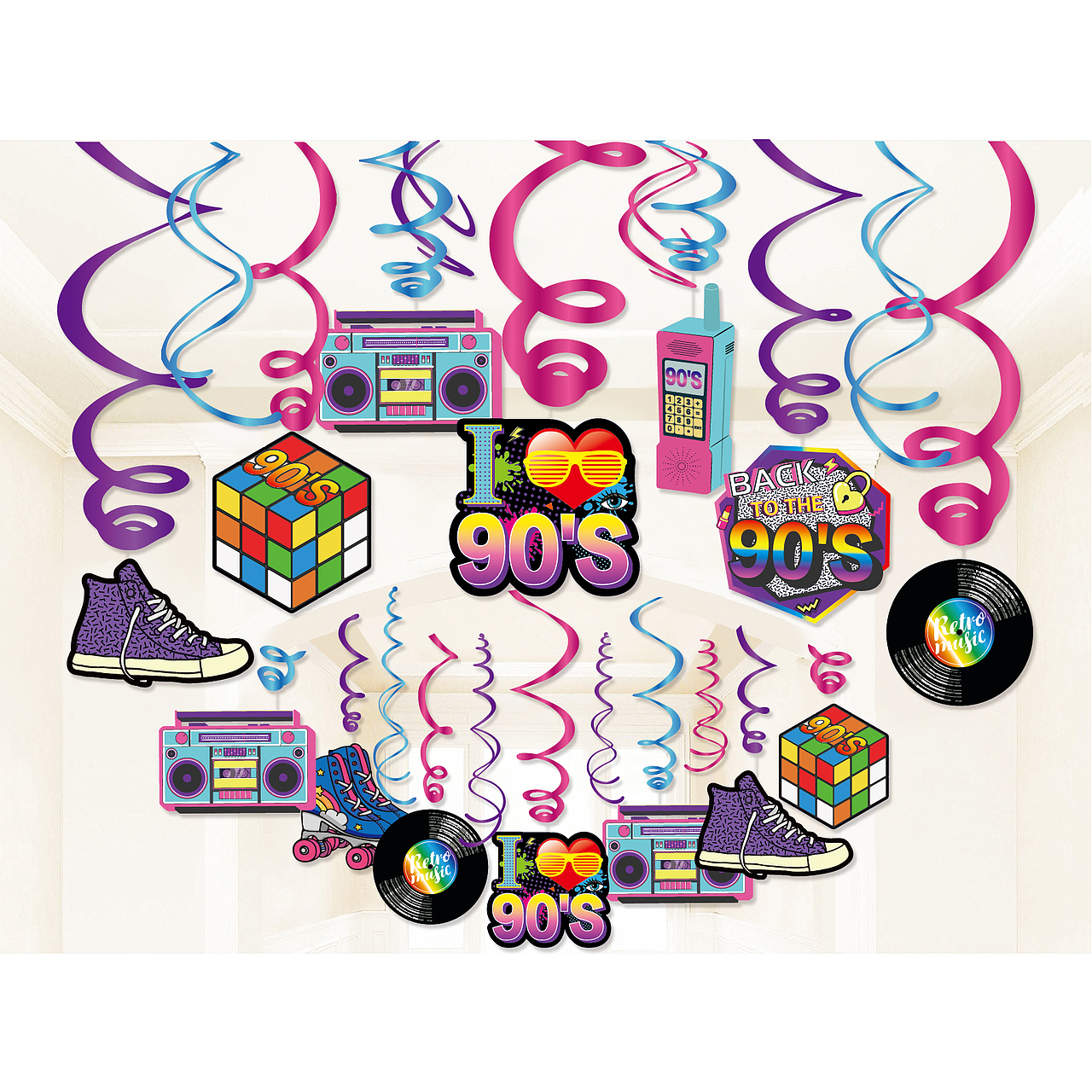 90后主题 派对用品