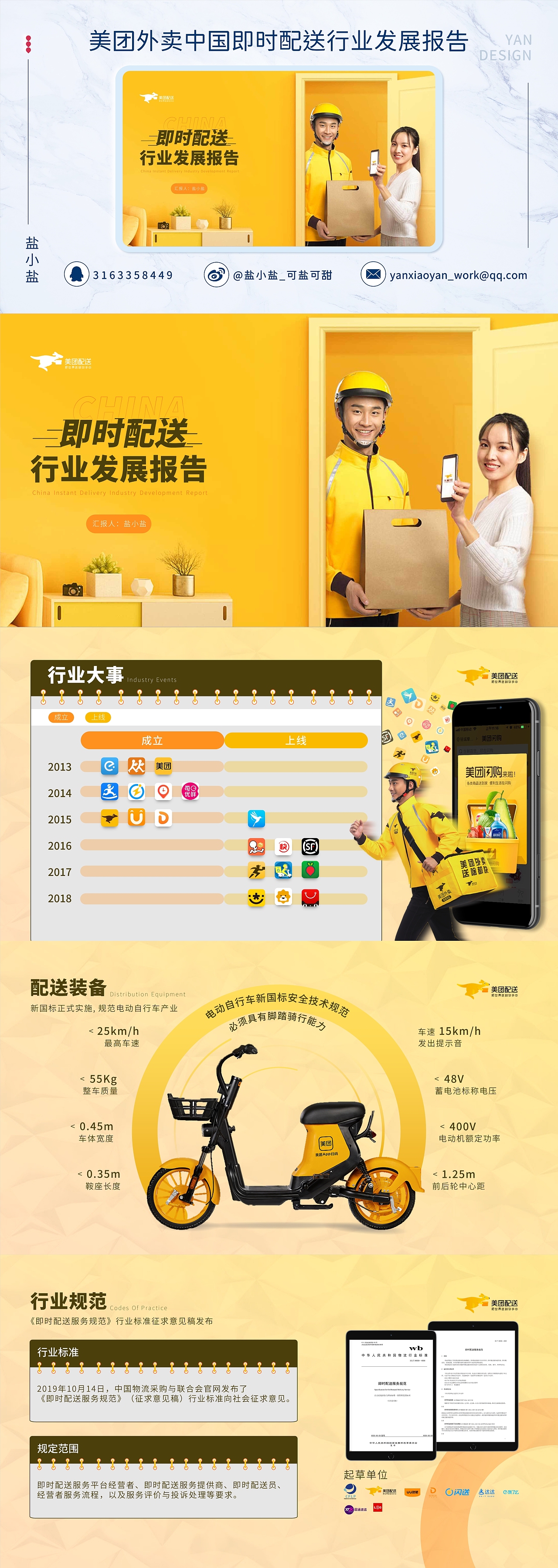 【PPT案例】美团外卖 即时配送行业发展报告PPT（图ZMjQ4NzU5NjU2） - PPT/Keynote - 站酷设计师盐小盐PPT原创素材 - 站酷ZCOOL