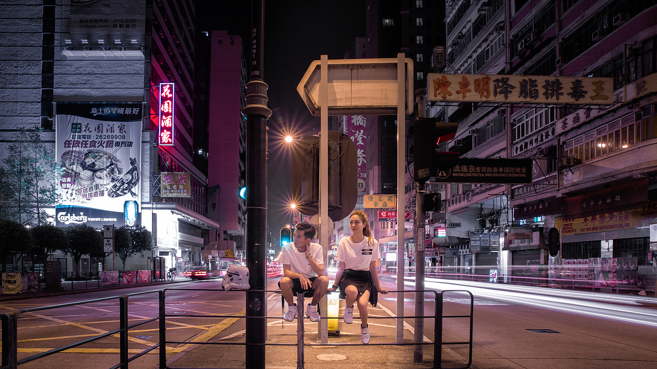 婚纱照 电影风格