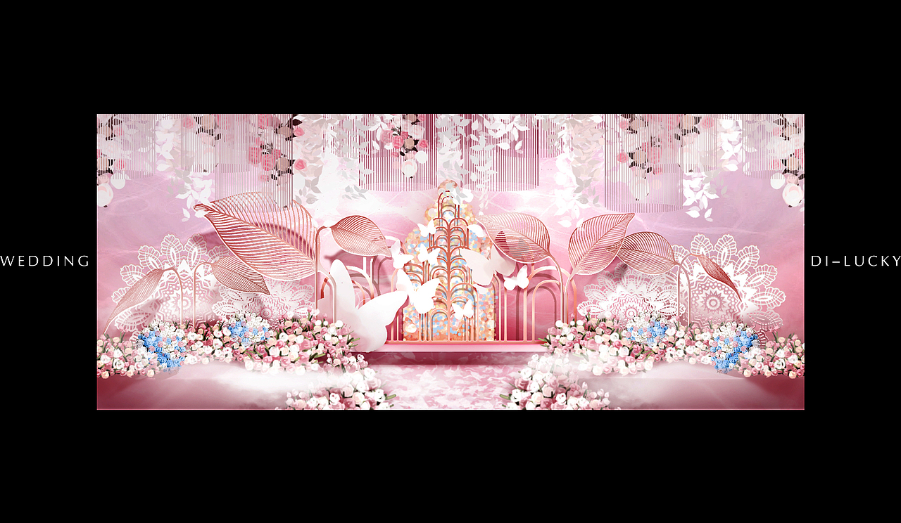 手绘婚宴设计百图