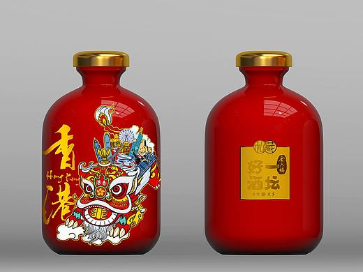 一坛好酒/香港城市定制版/酒包装设计