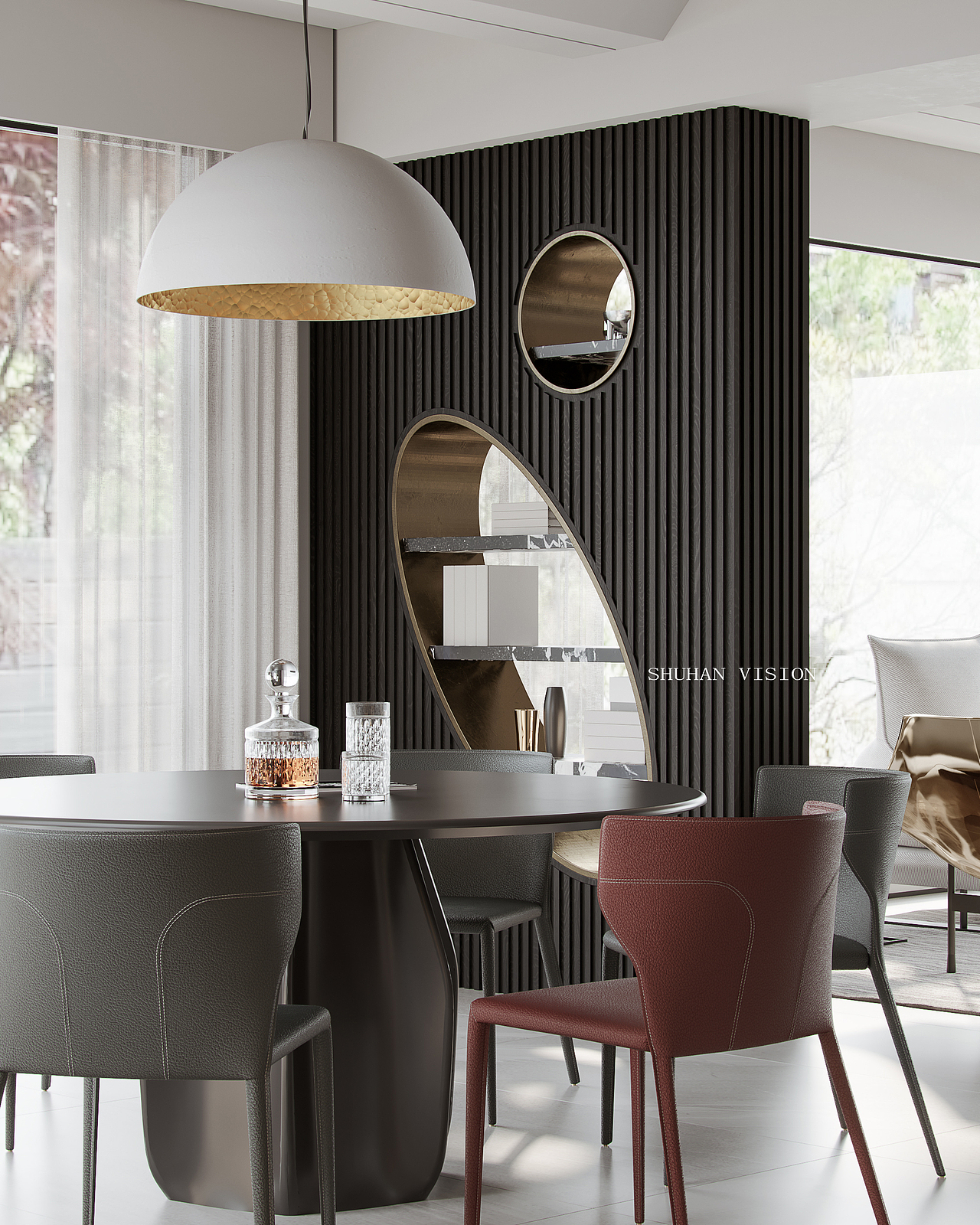 怡景花园 现代风格别墅（图ZMjYzNzA4ODU2） - 家装设计 - 站酷设计师一只兔子_原创素材 - 站酷ZCOOL