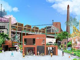 老鋼廠手繪地圖封面