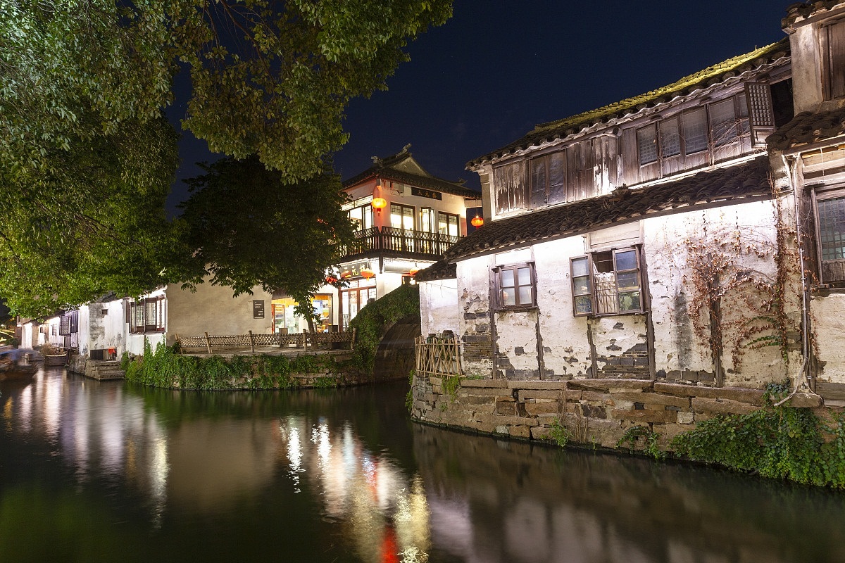夜周庄及周庄纸箱王餐厅（图ZMTY2OTk3OTQw） - 风光摄影 - 站酷设计师延长线_31原创素材 - 站酷ZCOOL