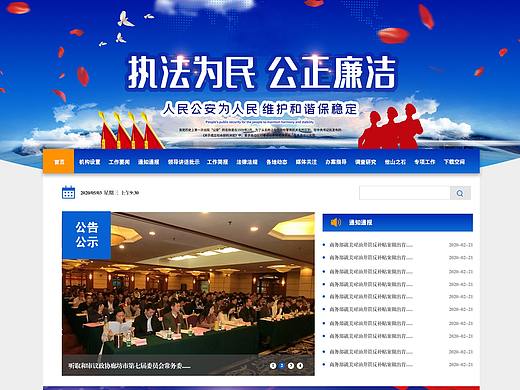 政府类网站设计
