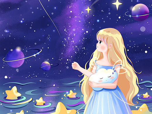 原创插画丨星河系列