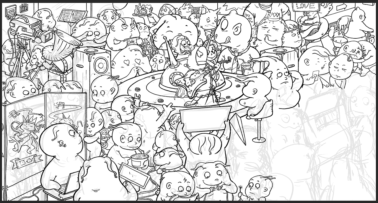 外星人小朋友的演唱会